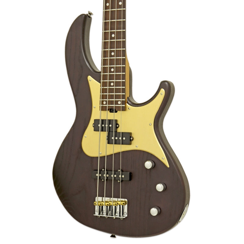 Aria Pro II 313-BB Detroit 4-String Bass Guitar. Bourdon Barrel Body