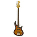 Aria Pro II 313-JP Detroit 4-String Bass Guitar. Open Pore Sunburst