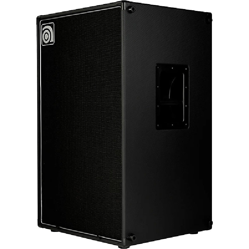 Ampeg Venture VB-212 2 x 12" Bass Cabinet. Black. Right Side View