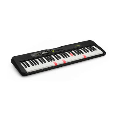 Casio LK-S250 Casiotone Portable Keyboard. Lighted Keys. Side View