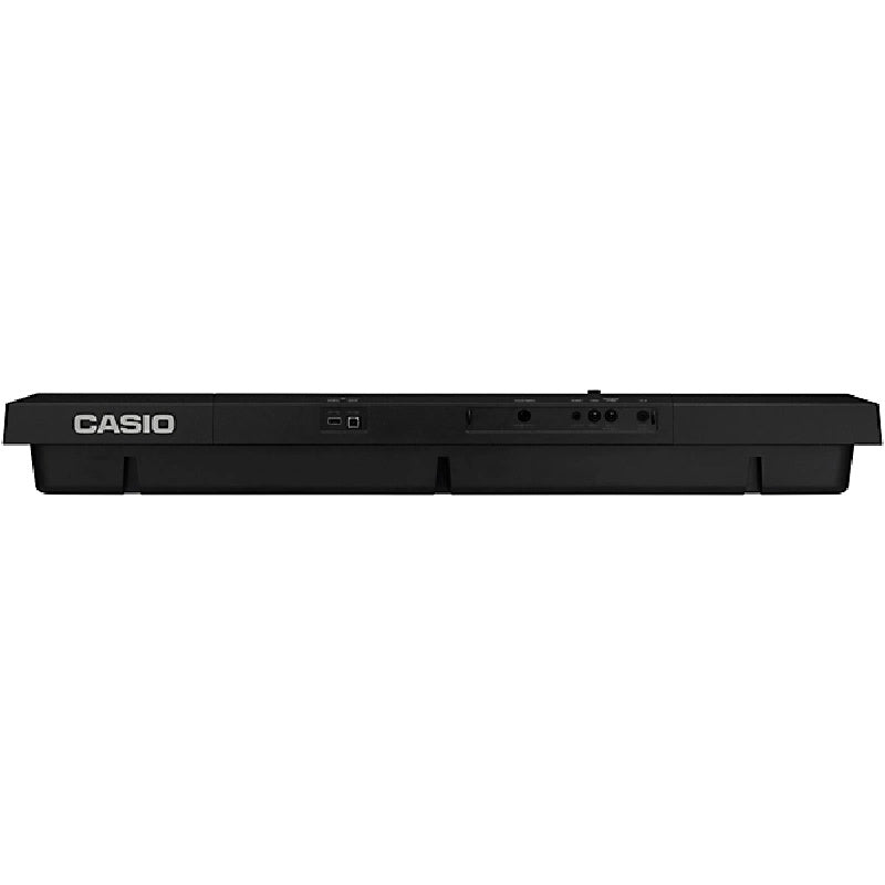 Casio CT-X3000 Portable Keyboard. Black. Back View