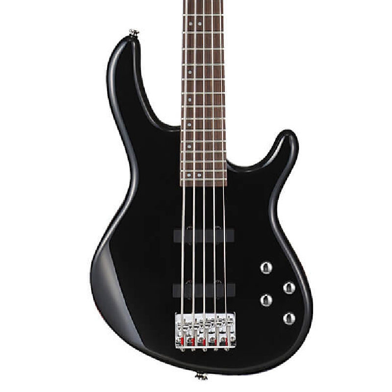 Cort Action Bass Plus 5-String Bass Guitar Black Body