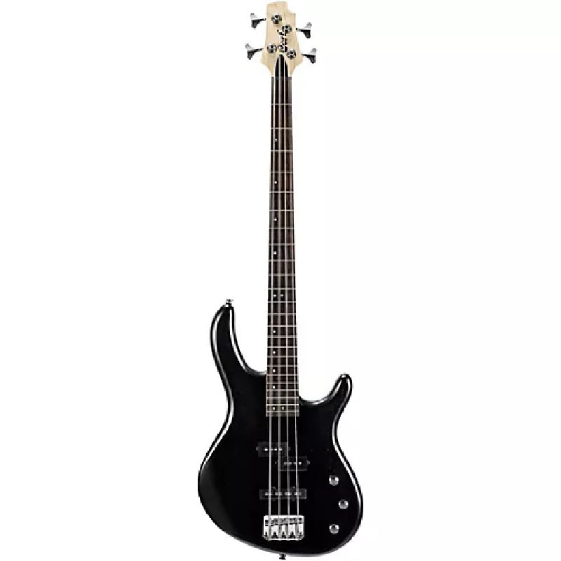 Cort Action PJ 4-String Bass Guitar Open Pore Black