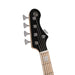 Cort Elrick NJS5 5-String Bass Guitar. Black. Headstock View