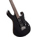 Cort G300 PRO Series Double Cutaway Electric Guitar. Black - Side View