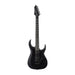 Cort X500 MENACE Electric Guitar. Black Satin. Full View