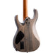 Cort X700 Mutility Multi-Scale Electric Guitar. Black Satin - Back View