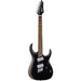 Cort X700 Mutility Multi-Scale Electric Guitar. Black Satin.Full View