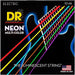 DR Strings NMCE-10 Hi-Def Neon Electric Guitar Strings. Multi-Color 10-46