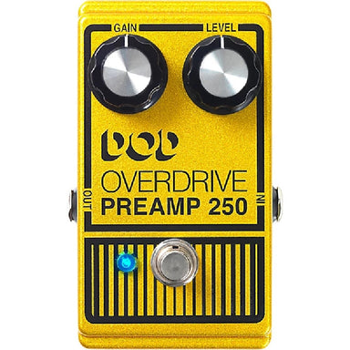 DOD Overdrive Preamp 250. Front View