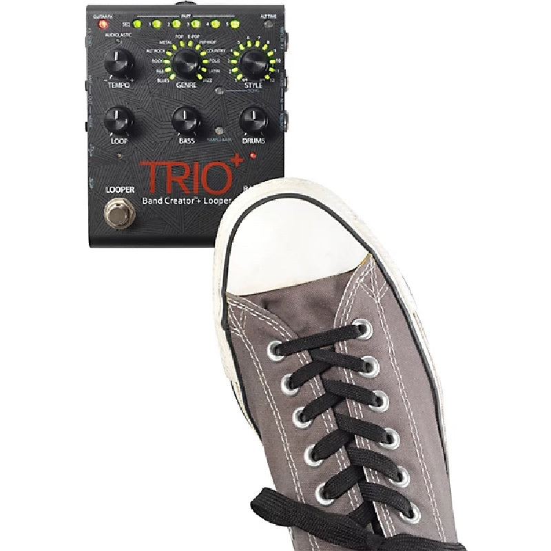 DigiTech Trio+ Band Creator and Looper Pedal. Controls View