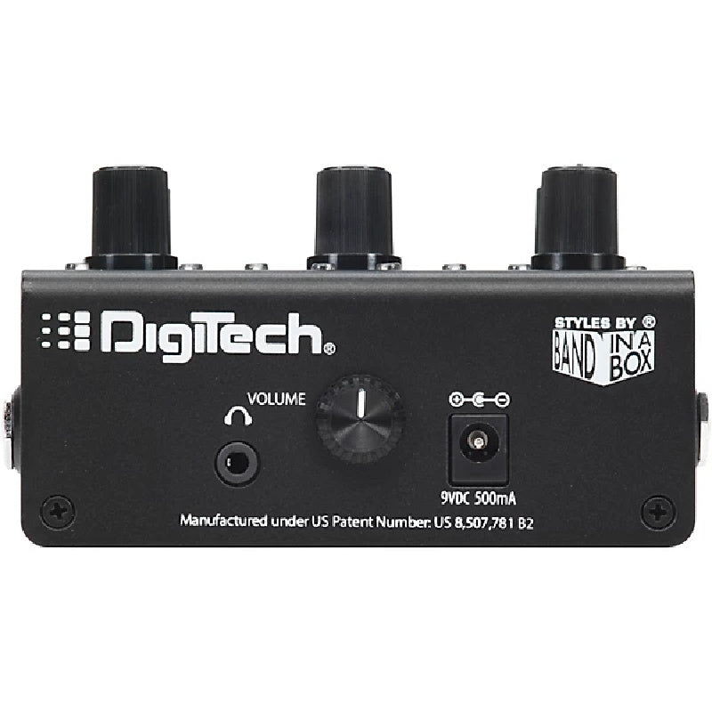 DigiTech Trio+ Band Creator and Looper Pedal. Back View