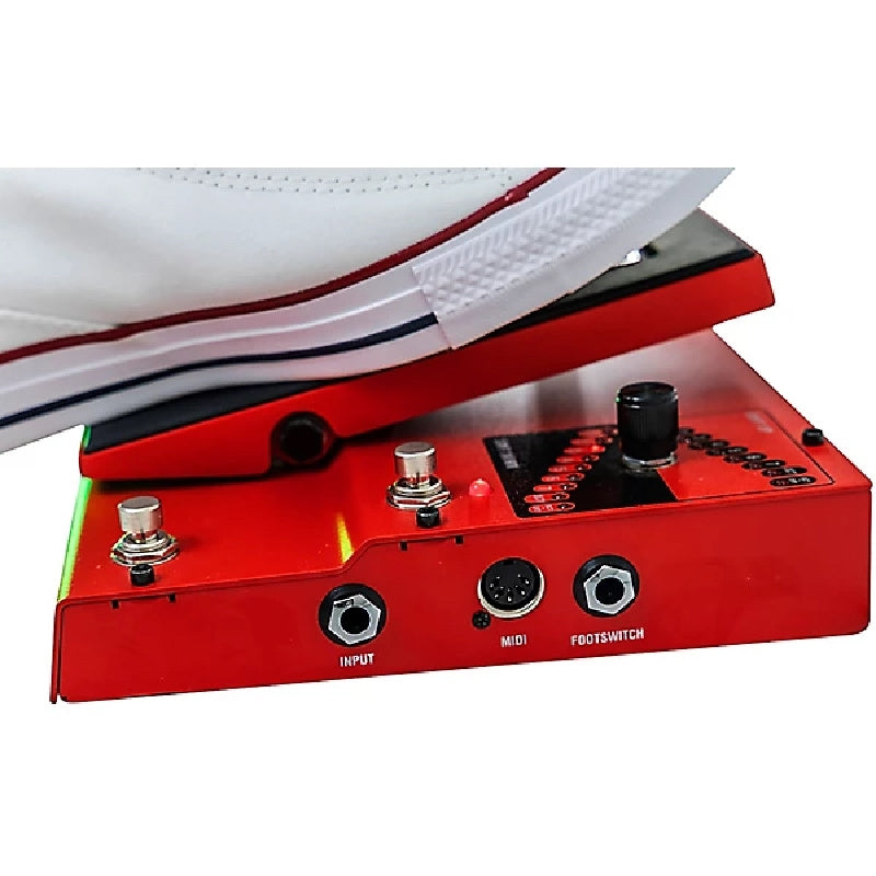 DigiTech Whammy DT Classic Pitch Shifting Pedal. Side Foot View