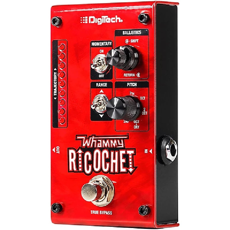 DigiTech Whammy Ricochet Pitch Shift Pedal. Right Side View