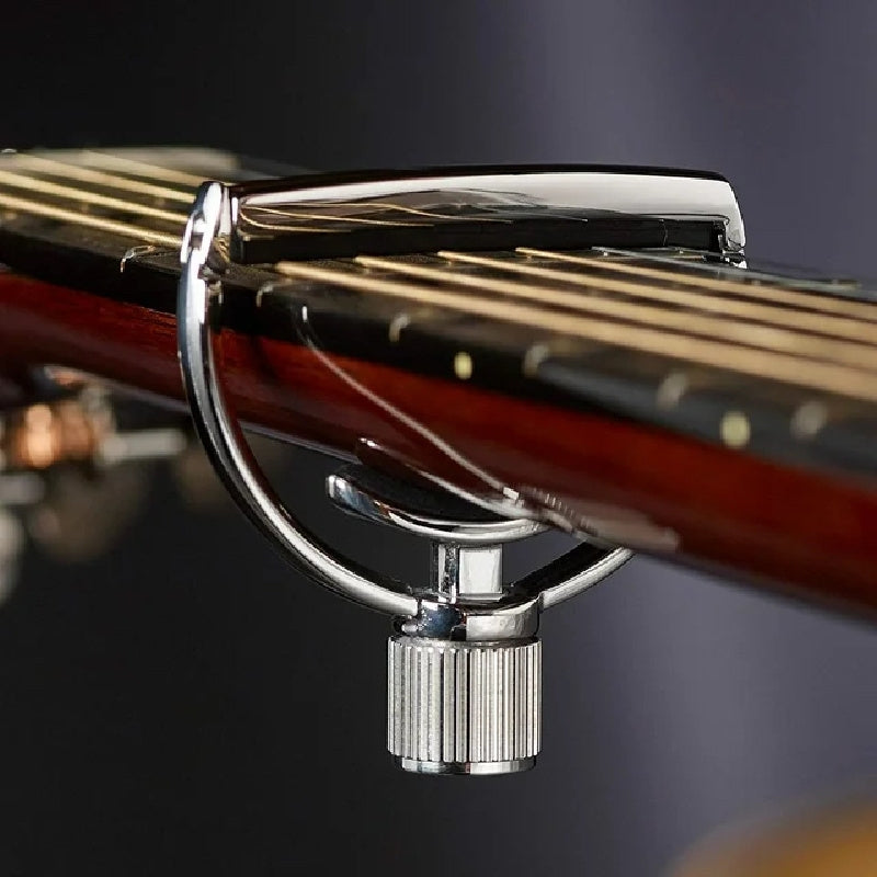 G7th Heritage Series 6-String Standard String Spacing Capo. Chrome