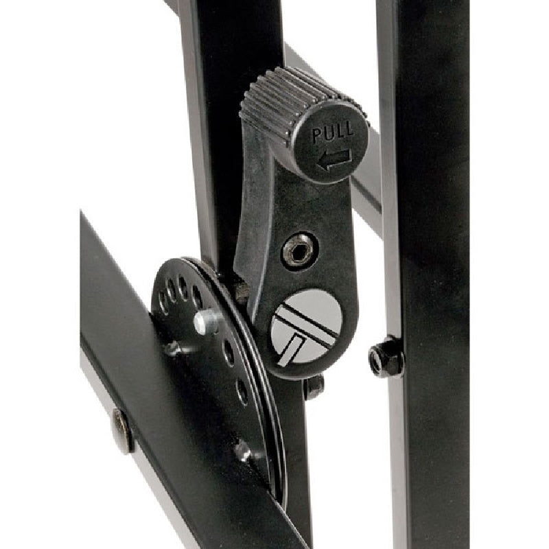 Quik Lok QL-646 Double Braced Keyboard Stand. Lock system view