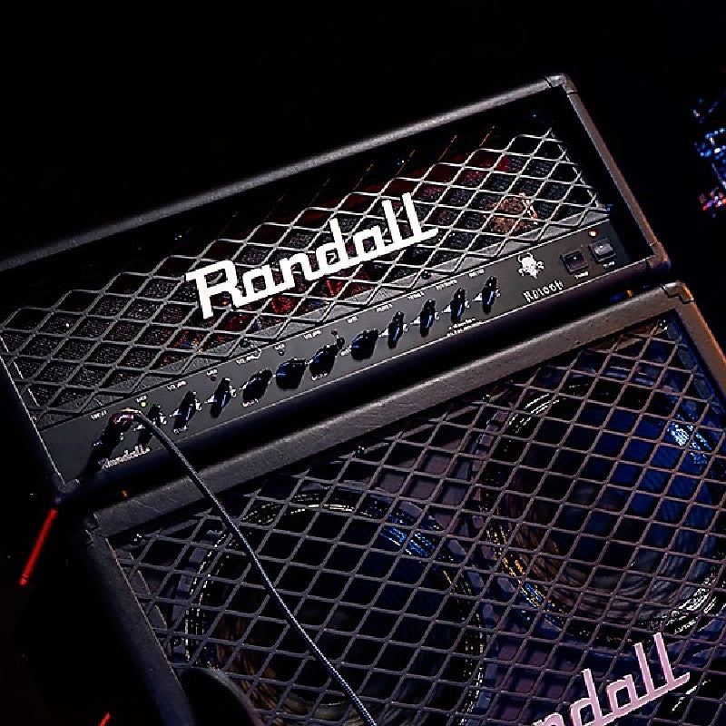 Randall RD100H 3 Channel 100 Watt Guitar Head. Front View