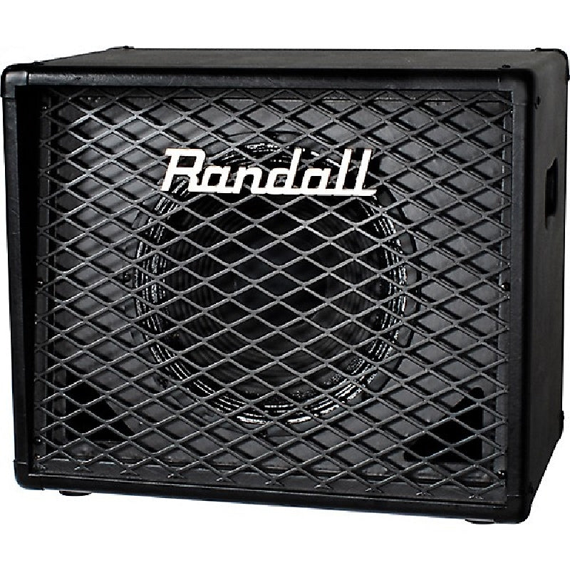 Randall RD112-V30 1x12 Guitar Cabinet With Celestion Vintage 30 Speakers. Black. Side View