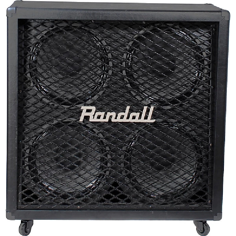 Randall RD412-V30 4x12 Guitar Cabinet With Celestion Vintage 30 Speakers. Black