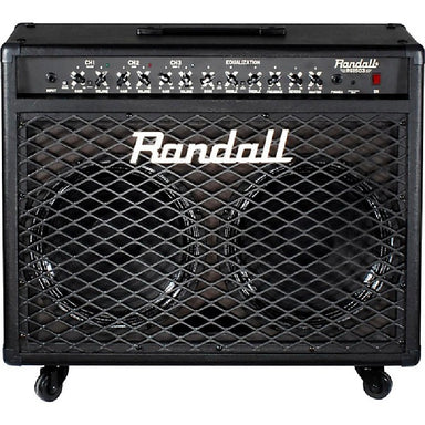 Randall RG1503-212 3 Channel 150 Watt Solid State Guitar Combo Amplifier. Black. Front View