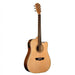 Washburn Harvest D7S Dreadnought Acoustic Guitar. Natural Gloss.  Full View