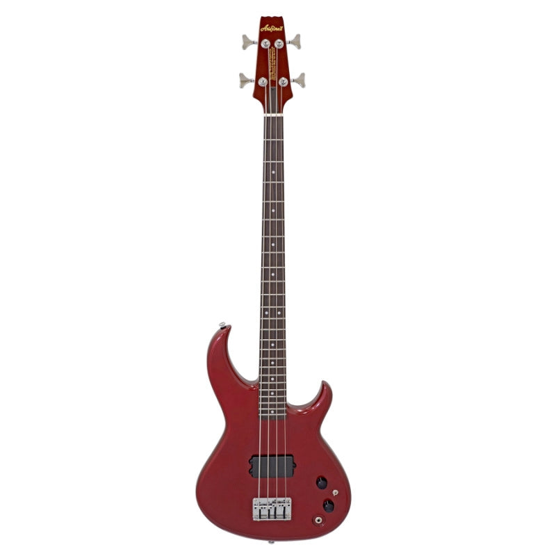 Aria Pro II SB-One Bass Guitar Apple Candy Red 