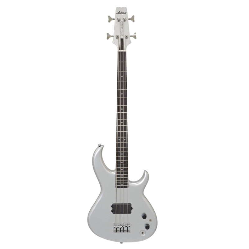 Aria Pro II SB-One Bass Guitar Silver