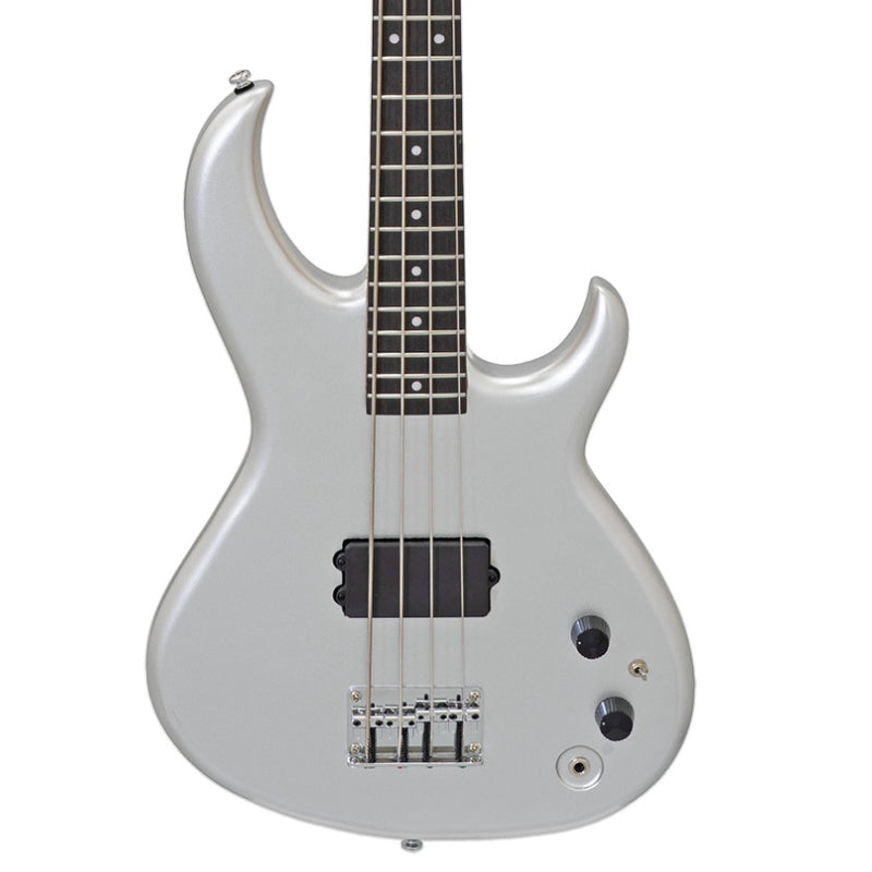 Aria Pro II SB-One Bass Guitar Silver Body